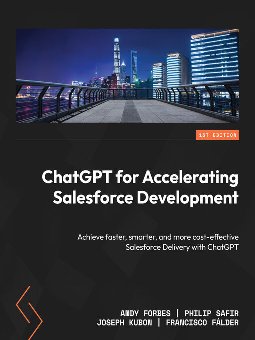 Title details for ChatGPT for Accelerating Salesforce Development by Andy Forbes - Available